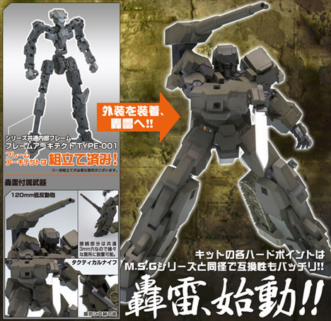 コトブキヤ フレームアームズ 三二式一型 轟雷 ホビーの総合通販サイトならホビーストック