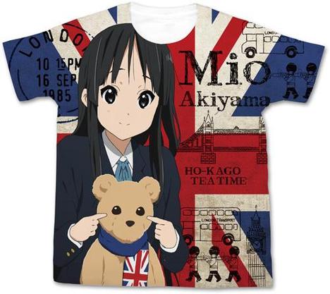 映画 けいおん 秋山澪 フルグラフィック Tシャツ ホワイト Lサイズ ホビーの総合通販サイトならホビーストック