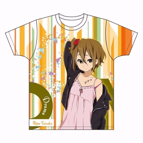 けいおん 全面フルカラープリントtシャツ 律 Lサイズ ホビーの総合通販サイトならホビーストック