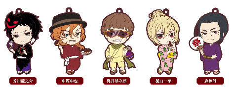 文豪ストレイドッグス 浴衣ラバーストラップ ポートマフィア編 5個入り1box ホビーの総合通販サイトならホビーストック