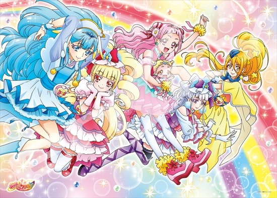 Hugっと プリキュア 300ラージピースジグソーパズル みんなでジャンプ ホビーの総合通販サイトならホビーストック