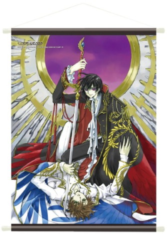 コードギアス 反逆のルルーシュ Clampイラスト A1タペストリー ルルーシュ スザク ホビーの総合通販サイトならホビーストック