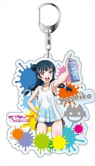 ラブライブ サンシャイン デカキーホルダー 津島善子 ペインター風イラストver ホビーの総合通販サイトならホビーストック