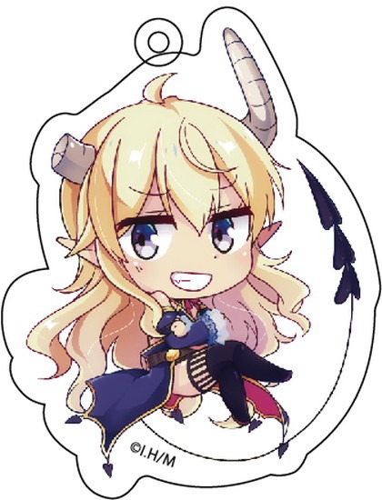 Resale The Demon Girl Next Door Deformed Acrylic Key Chain Lilith
