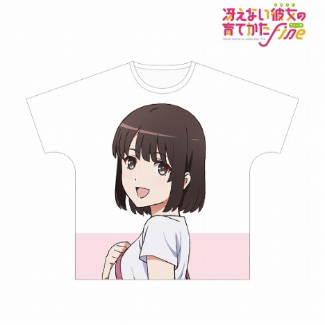 冴えない彼女の育てかた Fine 描き下ろしイラスト 加藤恵 夏のお出かけver フルグラフィックtシャツユニセックス サイズ L ホビーの総合通販サイトならホビーストック