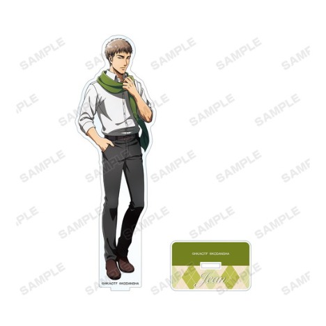 進撃の巨人 描き下ろしイラスト ジャン マフラー着用ver Bigアクリルスタンド ホビーの総合通販サイトならホビーストック
