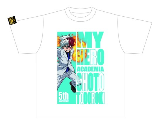 僕のヒーローアカデミア Tシャツ 5周年 轟 ホビーの総合通販サイトならホビーストック