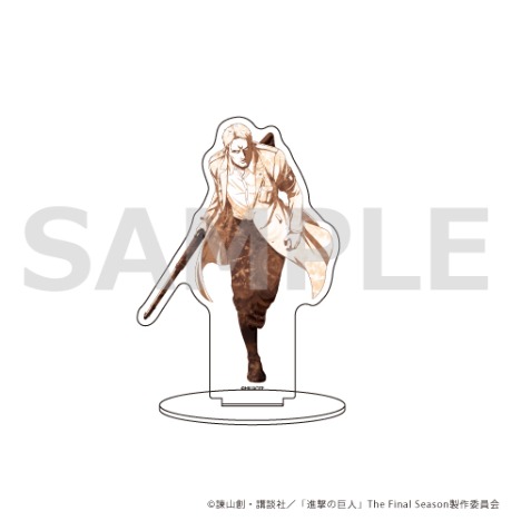 進撃の巨人 キャラアクリルフィギュア 13 ライナー Mangekyo ホビーの総合通販サイトならホビーストック