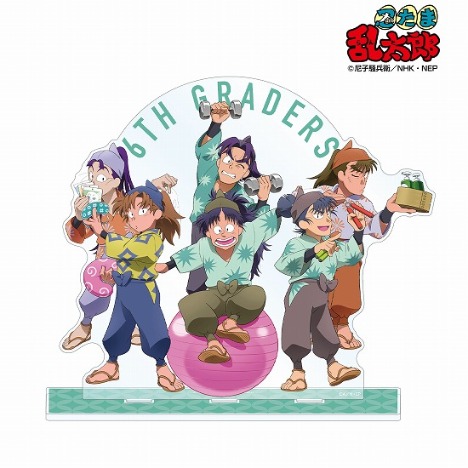 忍たま乱太郎描き下ろしイラスト 6年生集合 みんなで商いver Bigアクリルスタンド ホビーの総合通販サイトならホビーストック